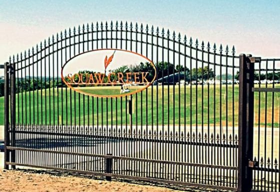 Custom Iron Fence Gladiator / Wags