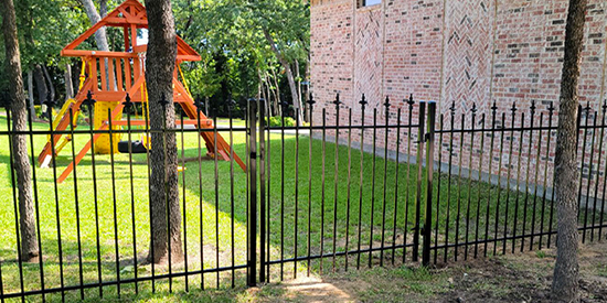 Ornamental iron fence Fort Worth
